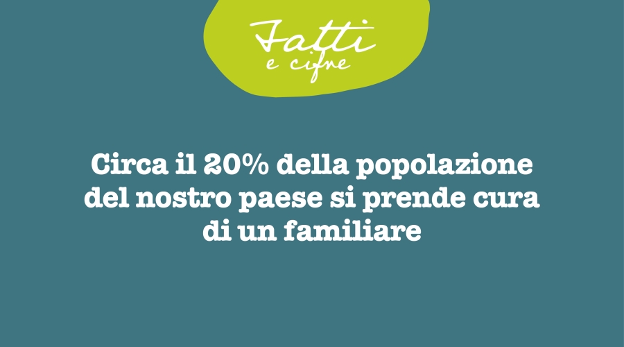 Circa il 20% della popolazione del nostro paese si prende cura di un familiare