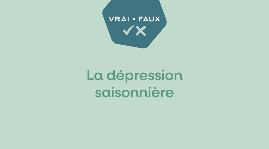 La dépression saisonnière