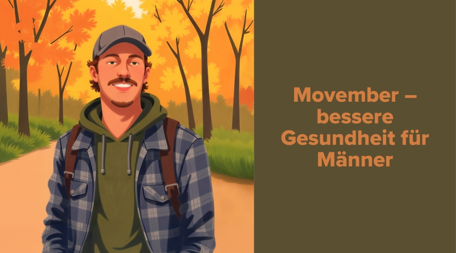 Movember – bessere Gesundheit für Männer