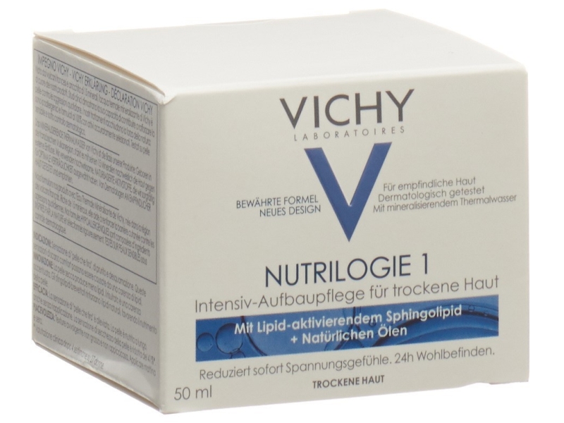 VICHY Nutrilogie 1 crème peau mixte sèche 50 ml