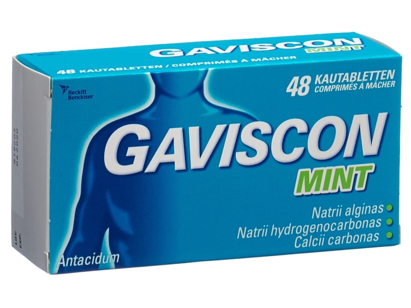 GAVISCON compresse da masticare mint 48 pezzi