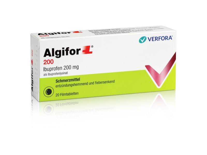ALGIFOR-L comprimés pelliculés 200 mg 20 pièces