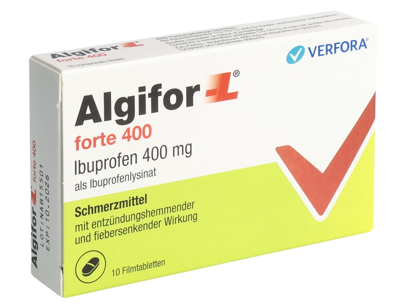 ALGIFOR-L Forte Filmtabletten  400mg 10 Stück