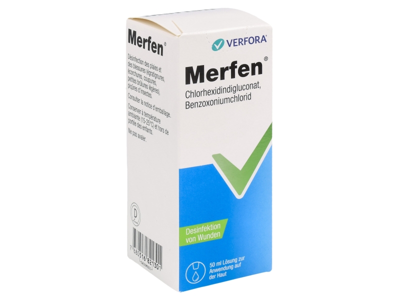 MERFEN solution aqueuse incolore 50 ml MERFEN solution aqueuse incolore 50 ml