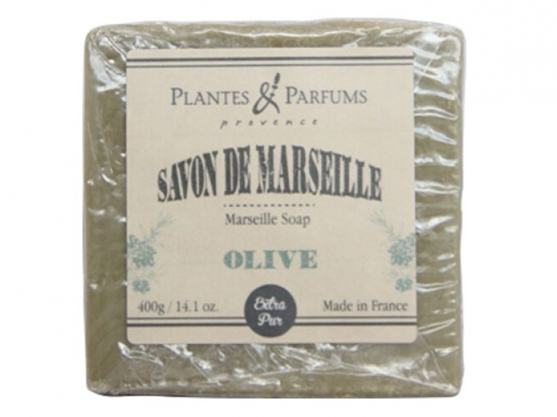 PLANTES & PARFUMS Provence savon de Marseille olive 400gr