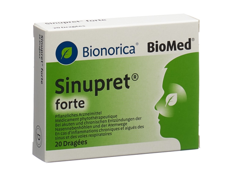 SINUPRET forte dragées 20 pièces