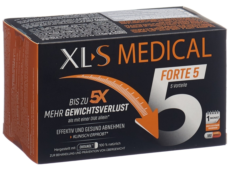 XL-S MEDICAL Forte 5 capsules blister 180 pièces