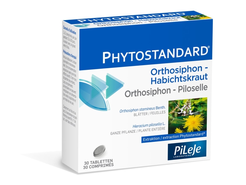 PHYTOSTANDARD Orthosiphon-Piloselle comprimés 30 pièces