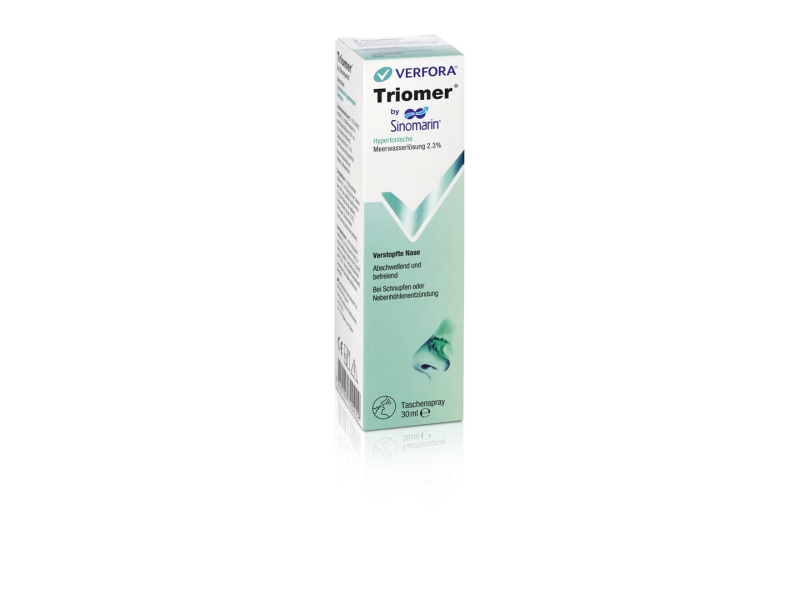 TRIOMER spray nasal Sinomarin hypertonique 30 ml