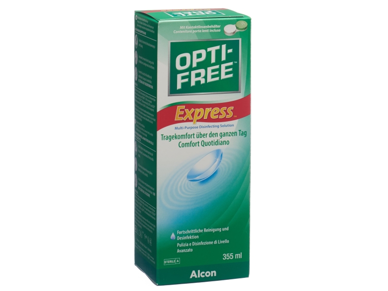 OPTI FREE Express No Rub Solution 355 ml