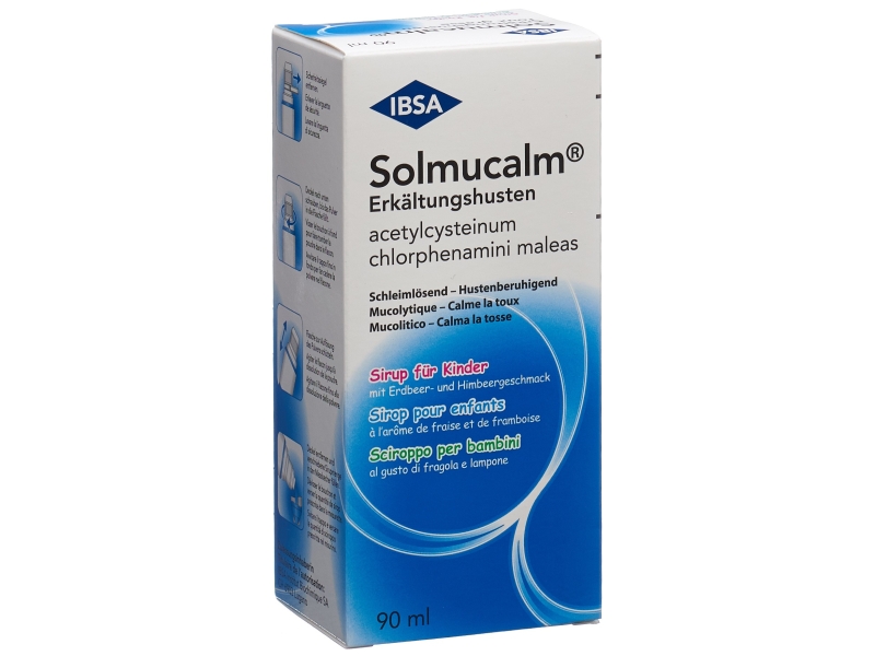 SOLMUCALM Erkältungshusten Sirup Kind Fl 90 ml