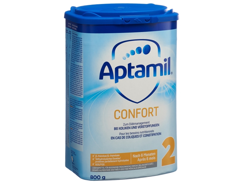 MILUPA Aptamil confort 2 800 g