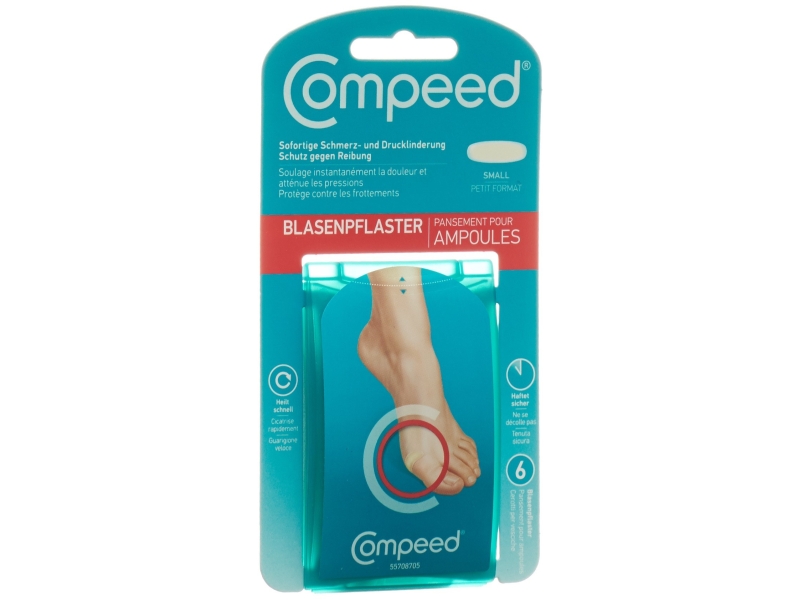 COMPEED Pansement Ampoules Small, 6 Pièces