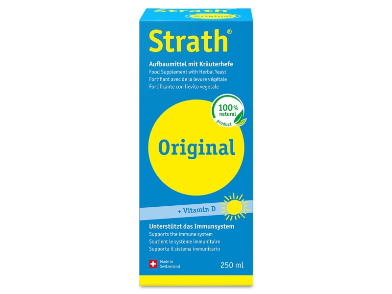 STRATH Original liq Aufbaumittel mit Vit D 250 ml