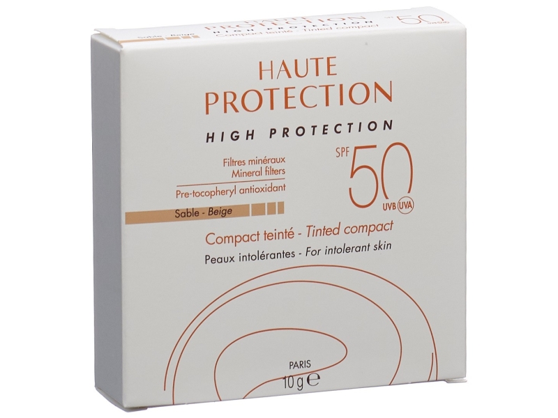 AVENE Solaire peaux intolérantes compact teinté SPF50