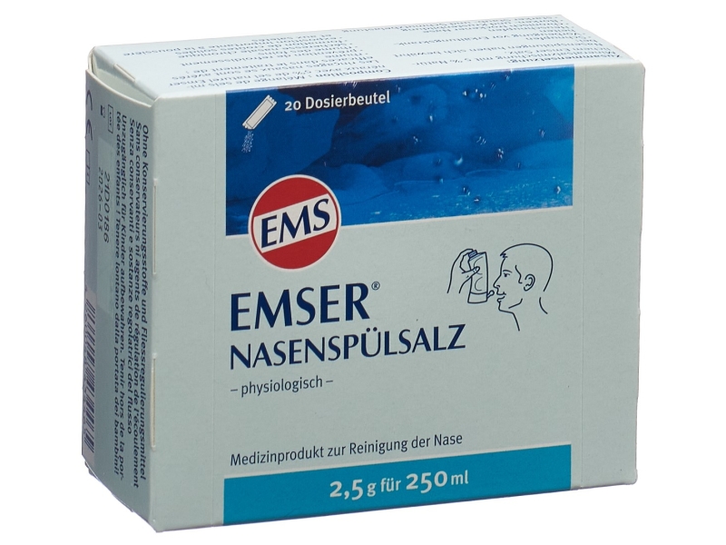 EMSER NASENSPUELSALZ 20 BTL 2.5 G