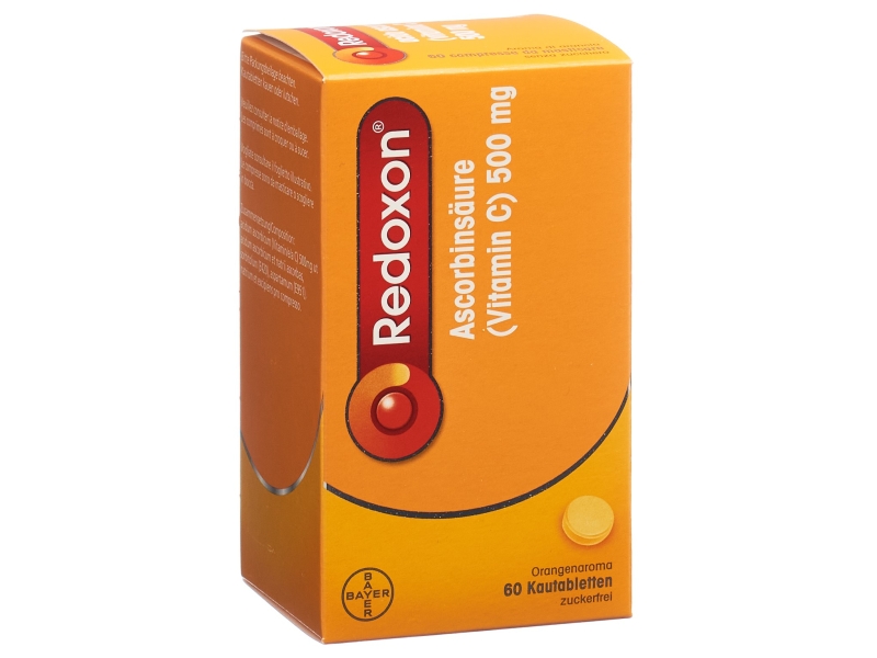 REDOXON Orange Ohne Zucker 60 Kautabletten