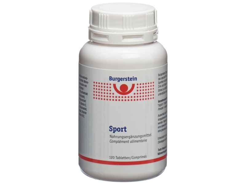 BURGERSTEIN Sport compresse 120 pezzi