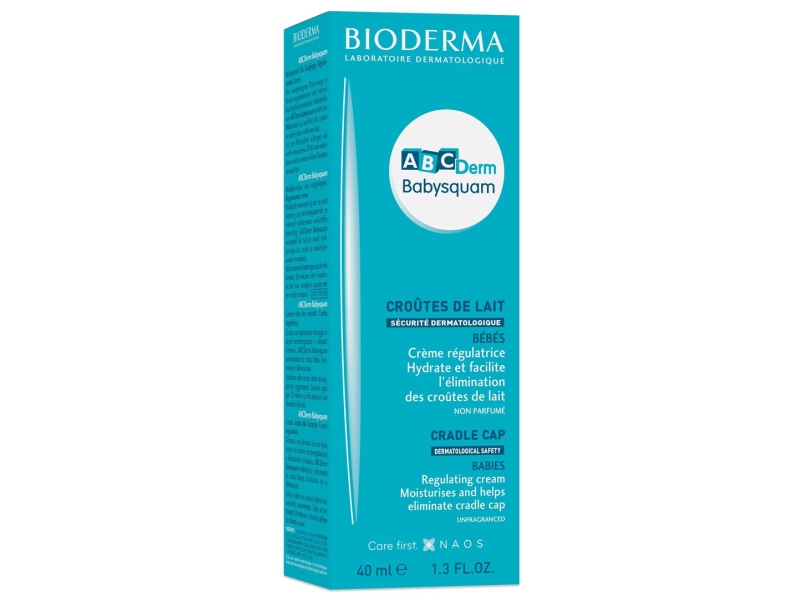 BIODERMA ABCDerm BabySquam Creme croûtes Tb 40 ml