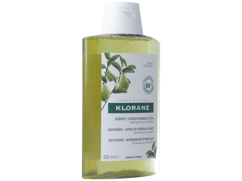 KLORANE Cédrat shampooing (nouveau) fl 200 ml