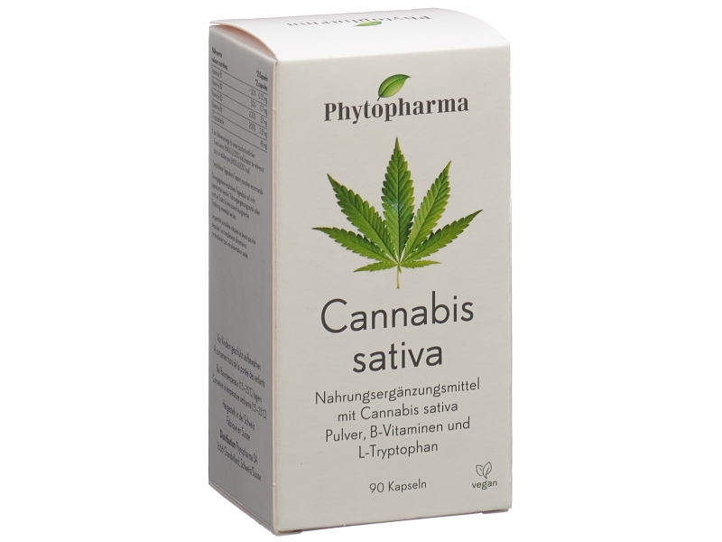 PHYTOPHARMA Cannabis sativa capsules 90 pièces