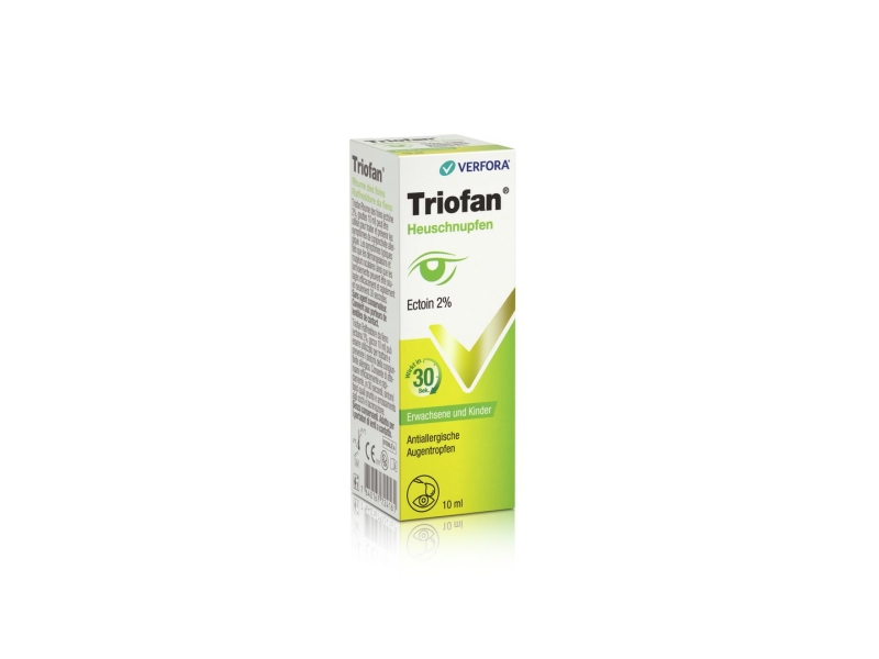 TRIOFAN Rhume des foins gouttes oculaires anti-allergiques flacon 10 ml