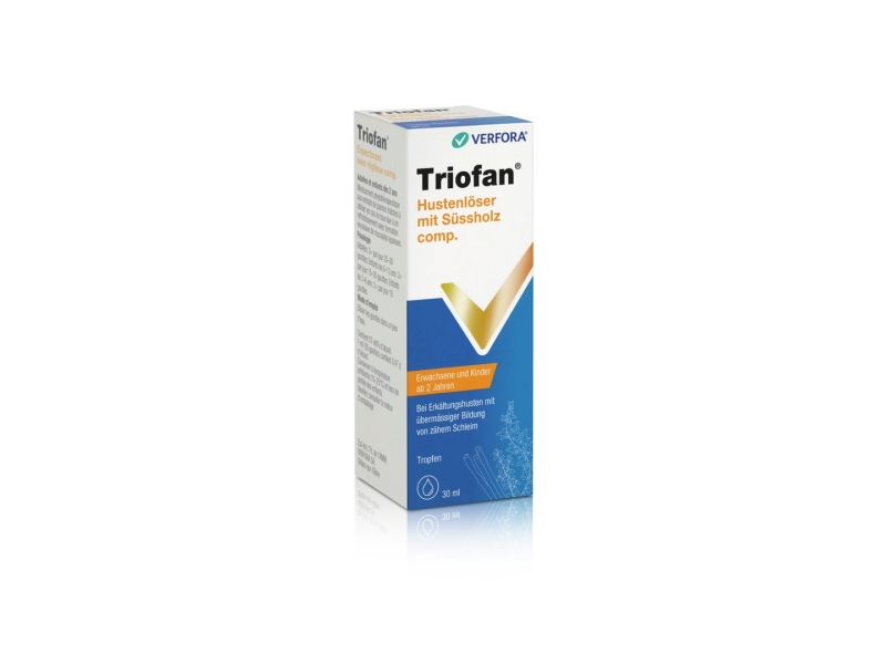 TRIOFAN Expectorant régleisse gouttes 30 ml