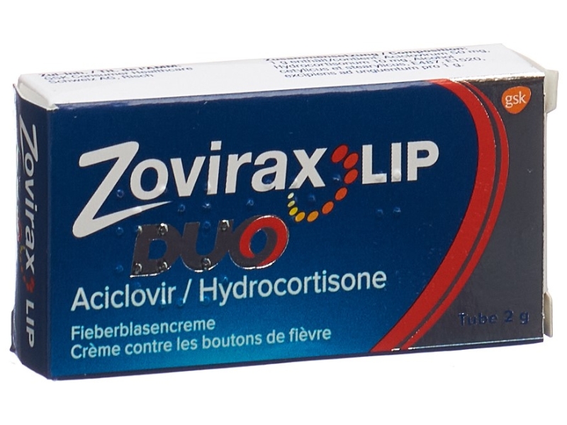 ZOVIRAX Crème contre les boutons de fièvre 2 g