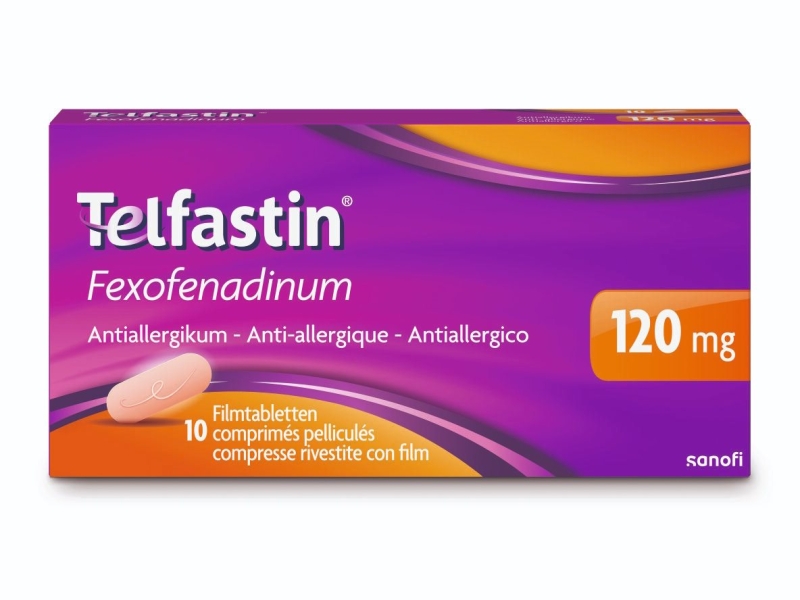 TELFASTIN Comprimés pelliculés 120 mg 10 pièces