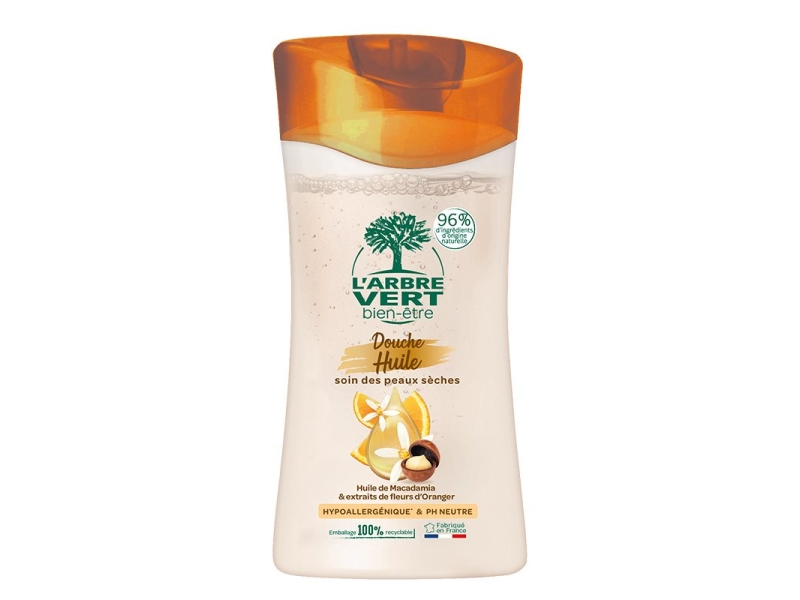 L'ARBRE VERT Douche huile macadamia 250 ml