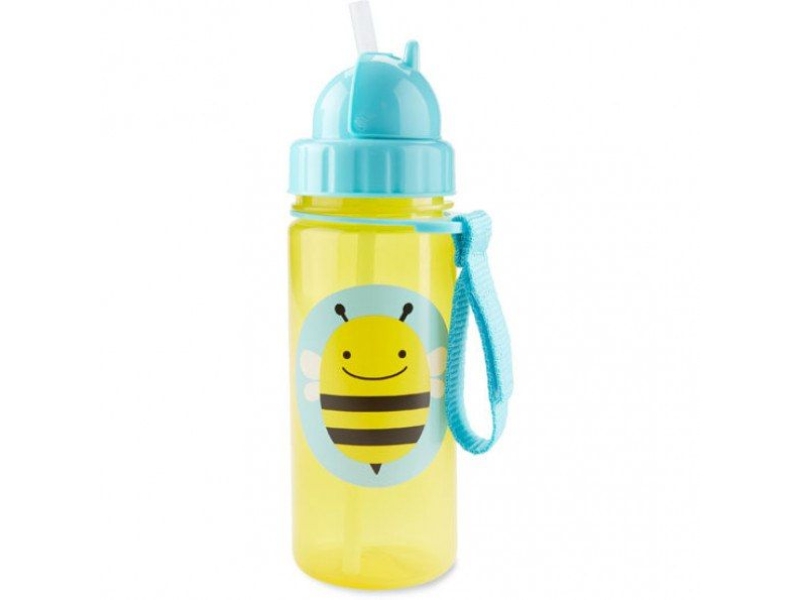 SKIP HOP Tasse avec paille abeille