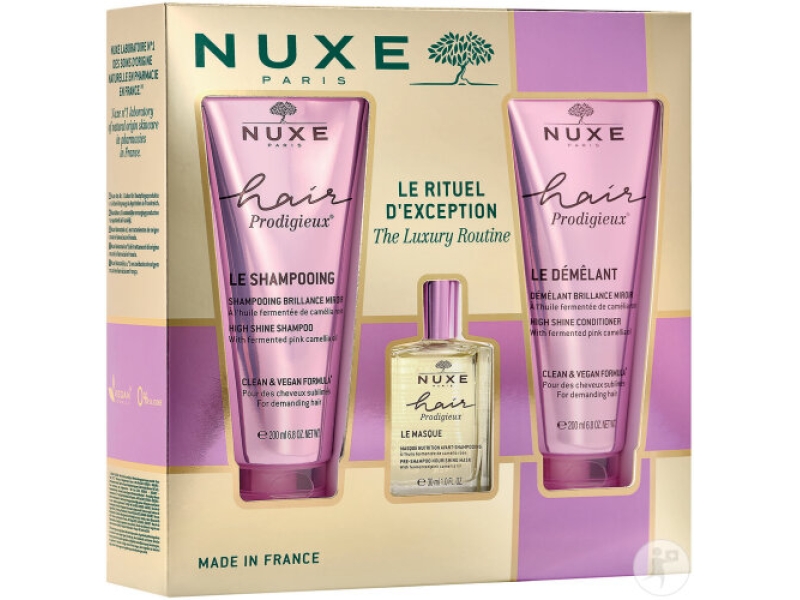 NUXE coffret prodigieux hair 3pce