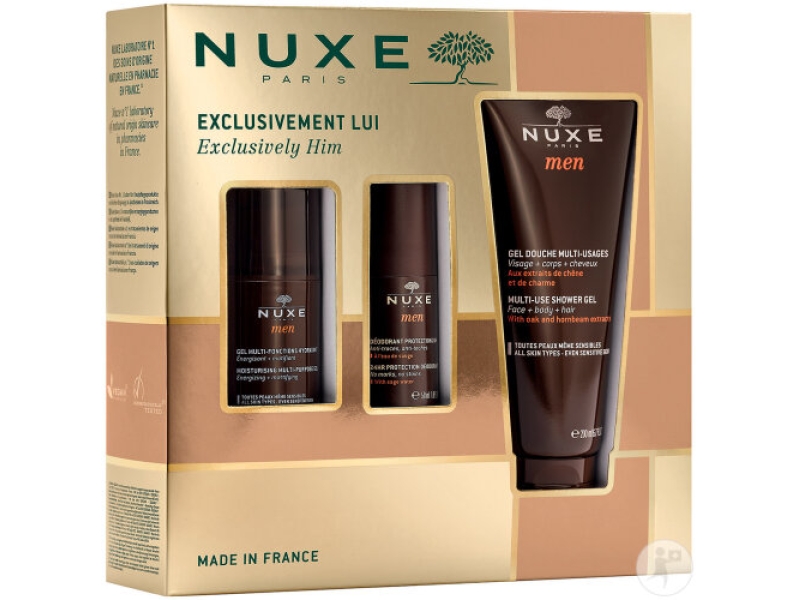 NUXE men coffret hydratation 3pce