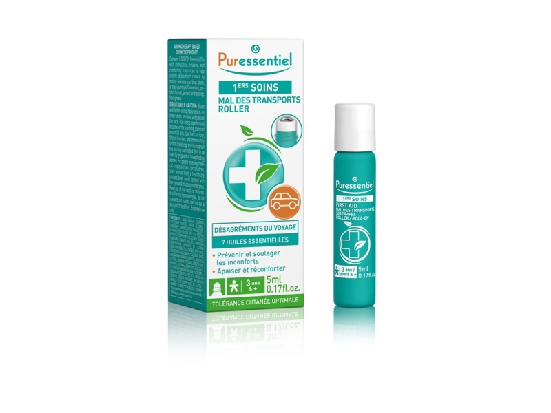 PURESSENTIEL mal de transport roll-on 5ml