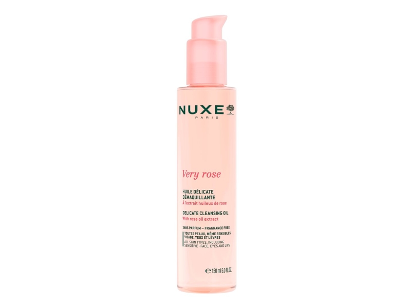 NUXE very rose démaquillante huile délicate 150ml