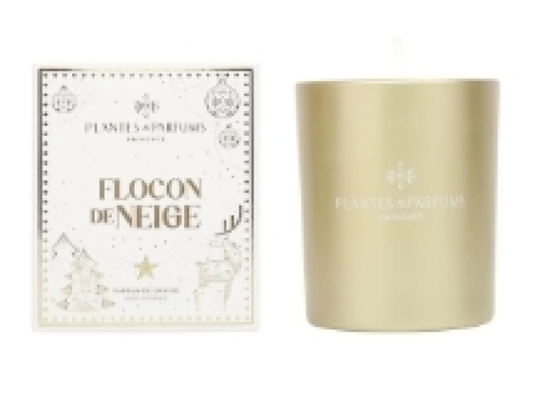 PLANTE PARF PROV bougie flocon neige 180g