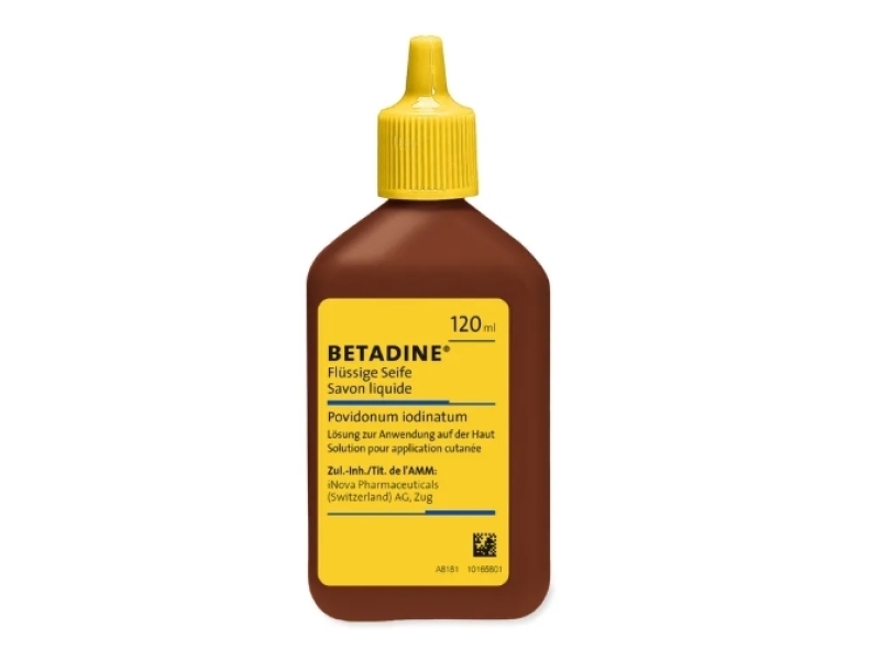 BETADINE savon liq fl 120 ml
