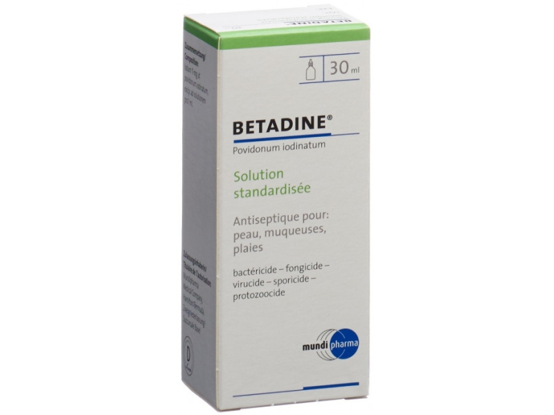 BETADINE solution désinfectante fl 30 ml