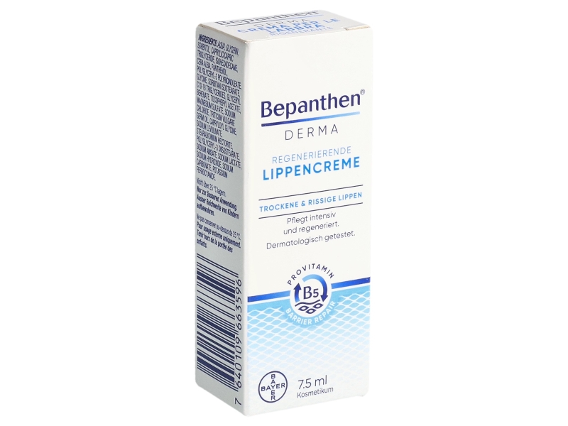 BEPANTHEN DERMA crème lèvres régénér (n) 7.5 ml
