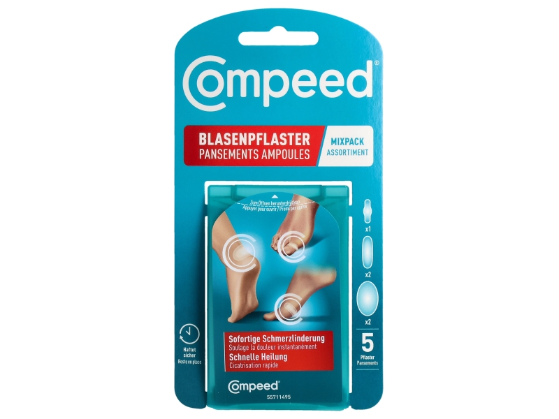 COMPEED pansement ampoules mixpack 5 pce