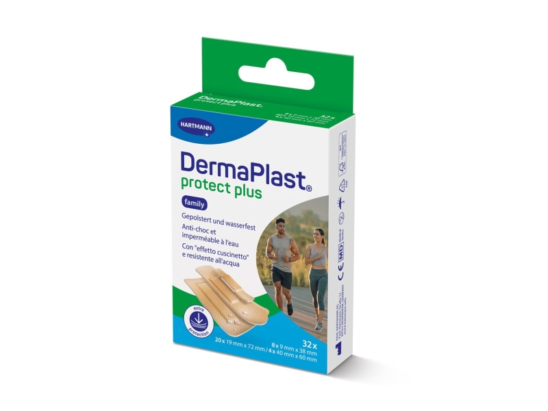 DERMAPLAST ProtectPlus Family 3 grand 32 pce