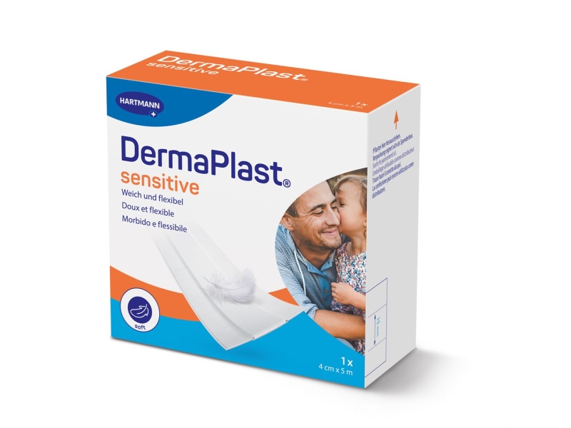 DERMAPLAST Sens pans rapide 4cmx5m blanc
