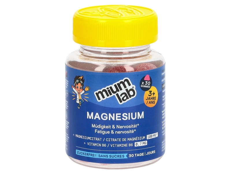 MIUMLAB kids gummies magnesium bte 30 pce