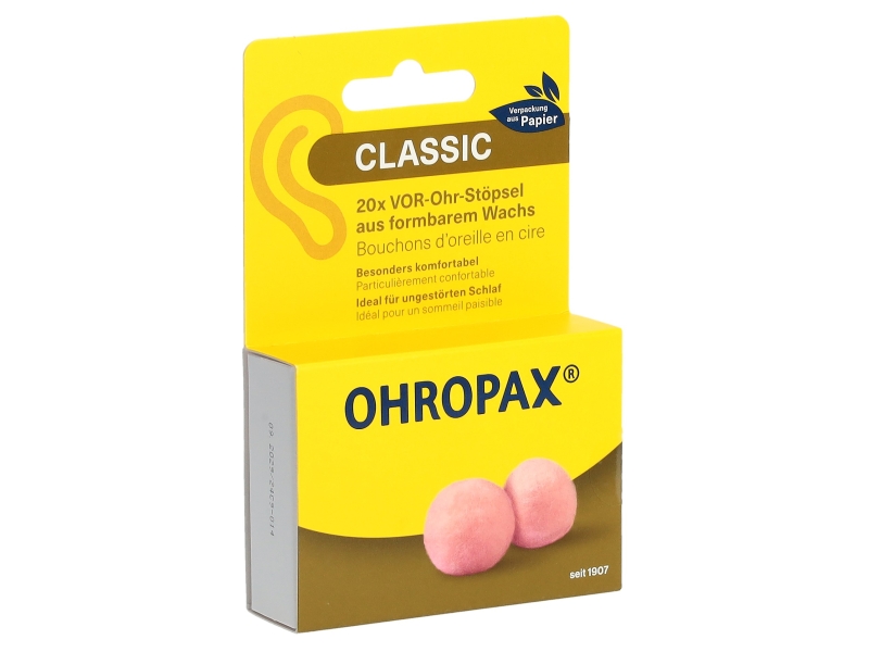 OHROPAX sourdines Classic 20 pce