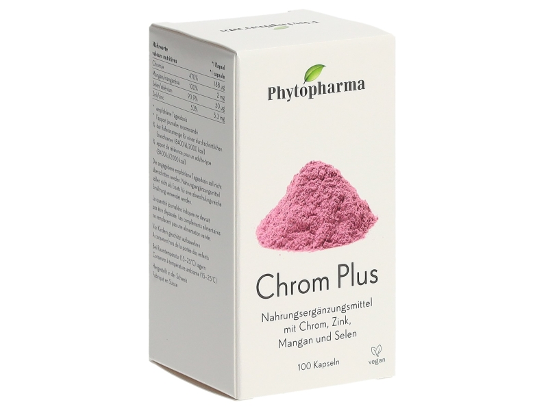 PHYTOPHARMA chrom plus caps 100 pce
