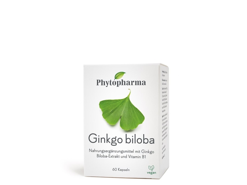 PHYTOPHARMA Ginkgo biloba caps 60 pce