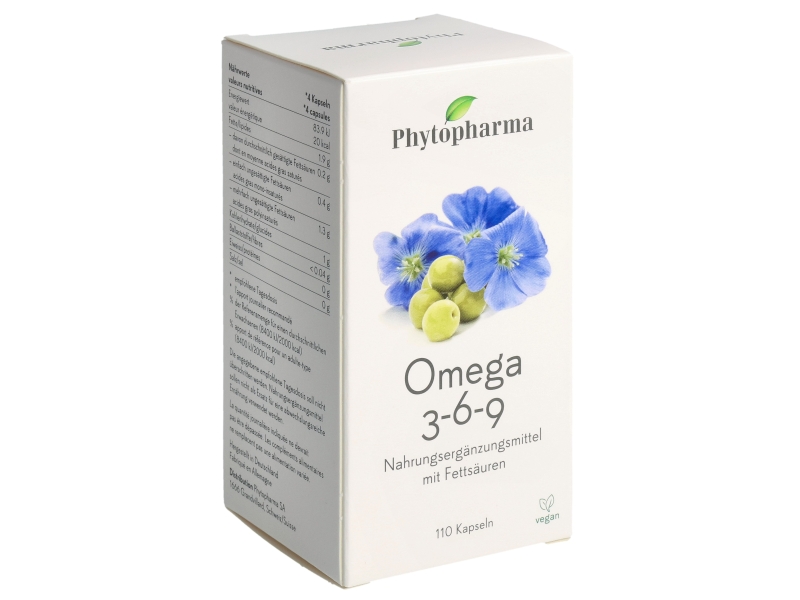 PHYTOPHARMA Omega 3-6-9 caps 110 pce