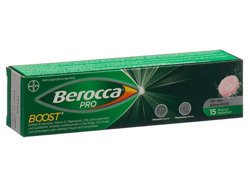 BEROCCA Boost Brausetabl 15 Stk