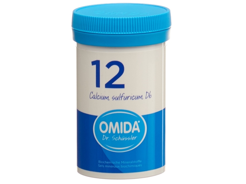 OMIDA SCHÜSSLER n°12 calcium sulfuricum comprimés 6 D boîte 100 g